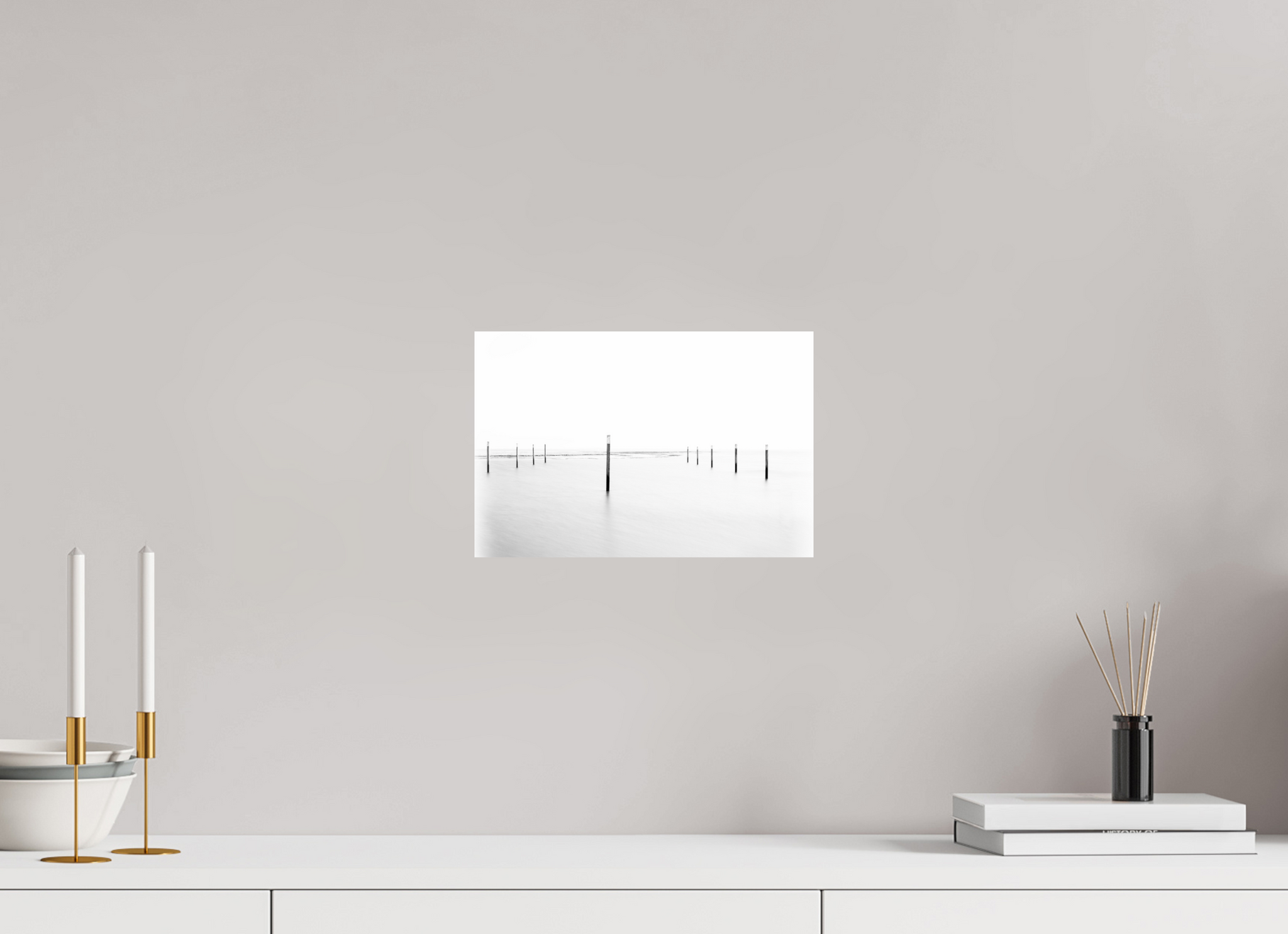 30 x 20 cm, HM FA Baryta oR Spiekeroog Hafen