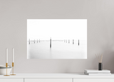 60 x 40 cm, HM FA Baryta oR Spiekeroog Hafen